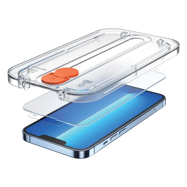 JOYROOM tempered glass 9H με kit τοποθέτησης για iPhone 13/13 Pro - Σύγκριση Προϊόντων