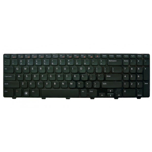 Πληκτρολόγιο για Dell Inspiron 15R/N5110, US, μαύρο