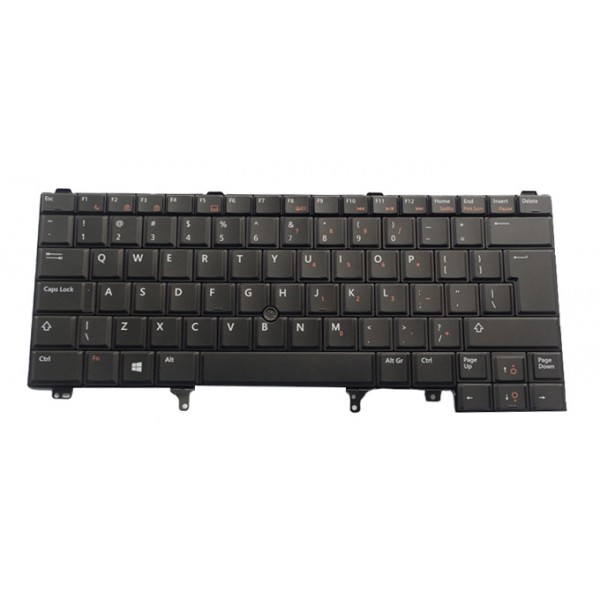 Πληκτρολόγιο για Dell E5420/E6220/E6230/E6420, μαύρο - Ανταλλακτικά Laptops