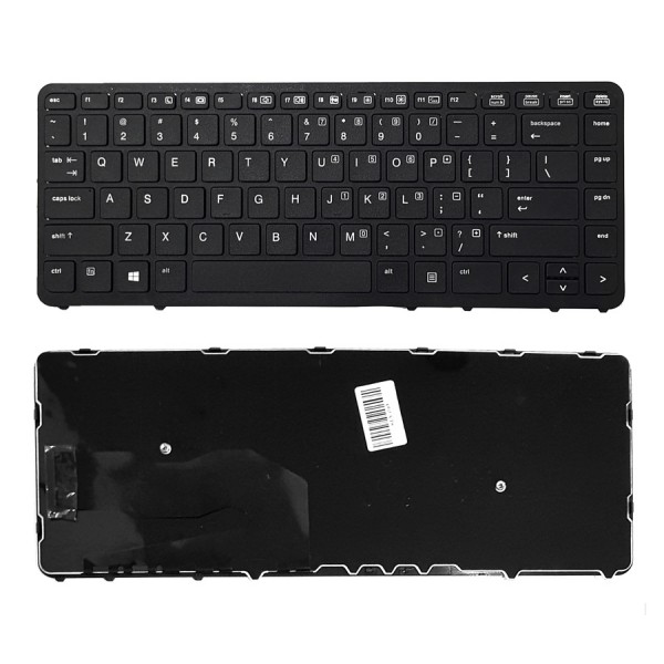 Πληκτρολόγιο για HP Elitebook 840 G1 G2, μαύρο - Ανταλλακτικά Laptops