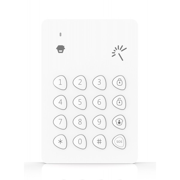 CHUANGO ασύρματο πληκτρολόγιο KP-700, με RFID reader, 315/433.92MHz - Σύγκριση Προϊόντων