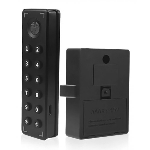 KERONG ηλεκτροπύρος KR-S1030, συνδυασμού & fingerprint, μαύρος - Ηλεκτροπύροι