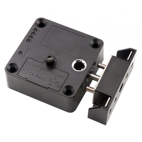 KERONG ηλεκτροπύρος KR-S61A, με RFID reader, κρυφός, μαύρος - Ηλεκτροπύροι