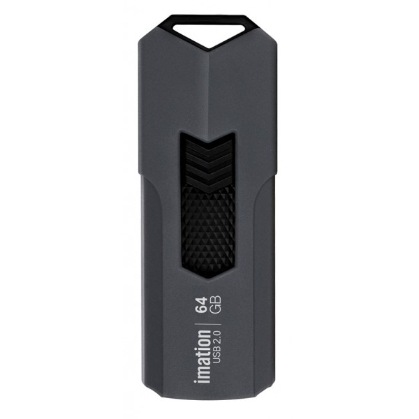 IMATION USB Flash Drive Iron KR03020047, 64GB, USB 2.0, γκρι
