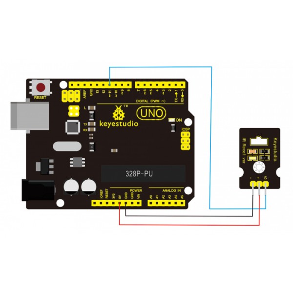 KEYESTUDIO IR receiver module kit KS0088, για Arduino - KEYESTUDIO