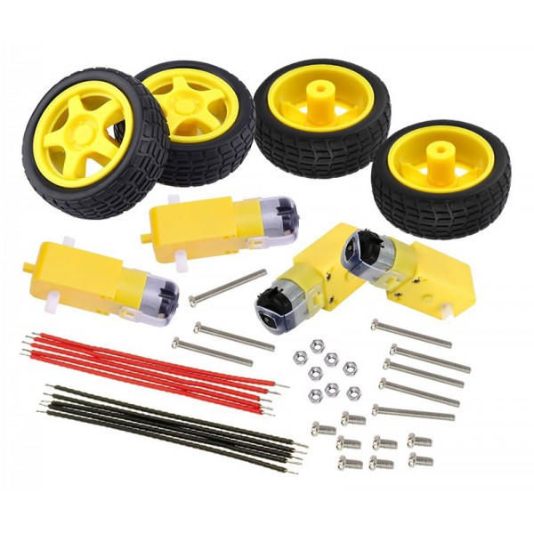 KEYESTUDIO motor wheel kit για smart car KS0324 - Ρομποτική