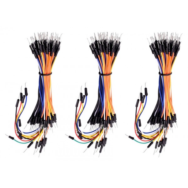 KEYESTUDIO 65x jumper wire pack KS0333, για Arduino DIY breadboard, 3τμχ