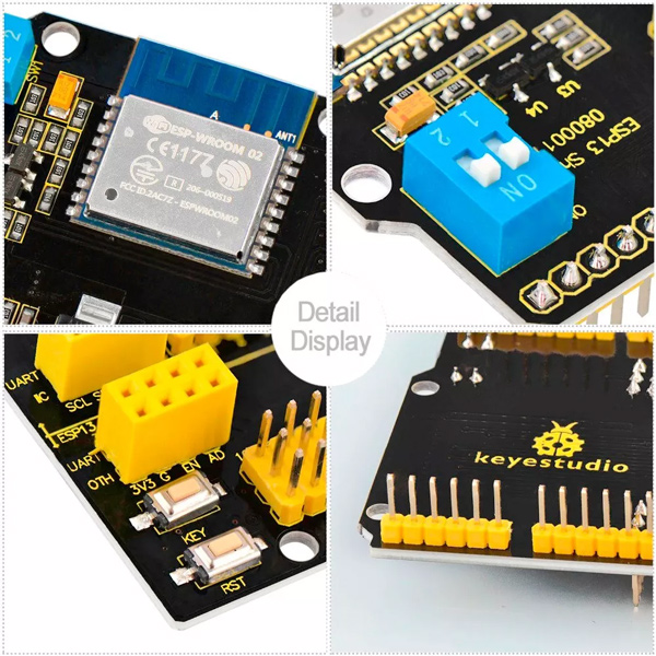 KEYESTUDIO ESP13 shield serial port module KS0366 για Arduino - Ρομποτική