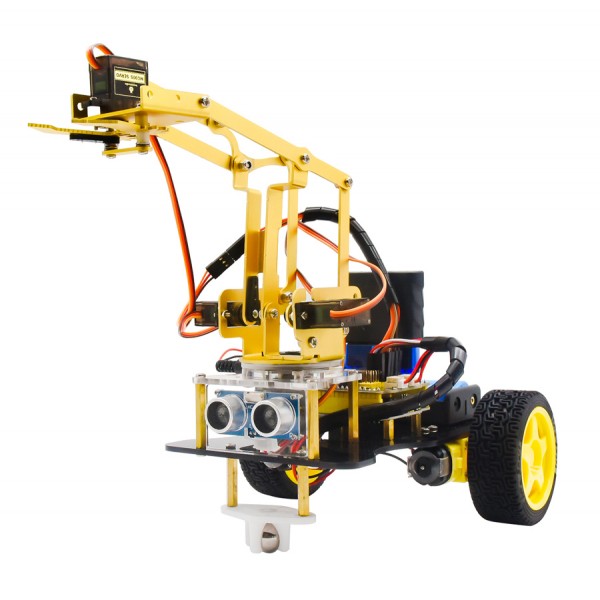 KEYESTUDIO 4DOF mechanical robot arm car kit KS0520, για Arduino - Σύγκριση Προϊόντων