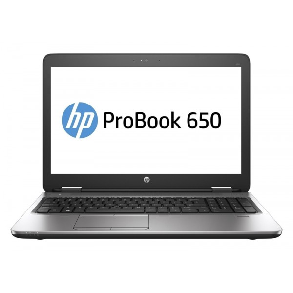 HP used Laptop ProBook 650 G2, i5-6200U, 8GB, 256GB M.2, 15.6", Cam, GC - 