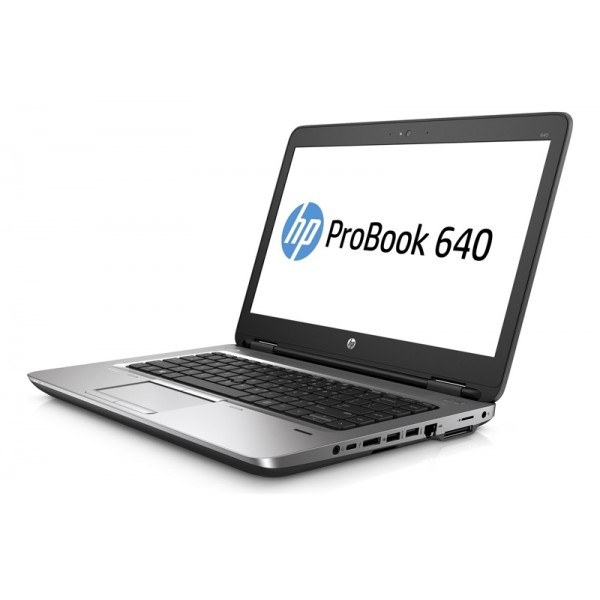HP Laptop ProBook 640 G2, i5-6300U, 8/128GB M.2, 14", Cam DVD-RW, REF GA - 