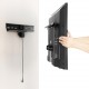 BRATECK επιτοίχια βάση LED-1546 για τηλεόραση 37-80", έως 50kg