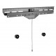 BRATECK επιτοίχια βάση LED-1546 για τηλεόραση 37-80", έως 50kg