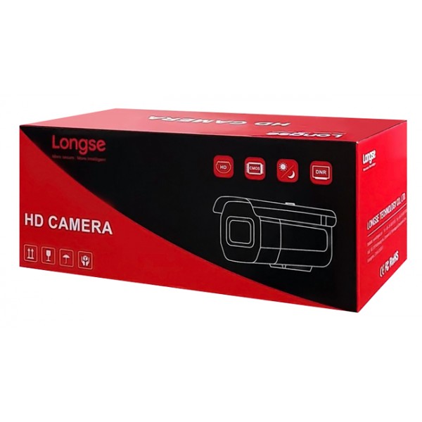 LONGSE IP κάμερα LIV60HSL200, POE, 2.8-12mm, 1/2.8" SONY, 2MP, IP67 - Κάμερες Ασφαλείας