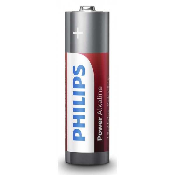 PHILIPS Power αλκαλικές μπαταρίες LR6P16F/10, AA LR6 1.5V, 16τμχ - Philips
