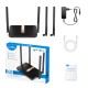 CUDY router LT500D, 4G LTE, AC1200 Dual Band, 4x Ethernet ports, V2.0