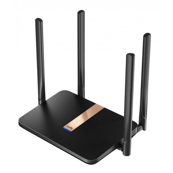 CUDY router LT500D, 4G LTE, AC1200 Dual Band, 4x Ethernet ports, V2.0 - Modem - Router