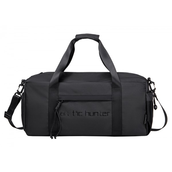 ARCTIC HUNTER τσάντα ταξιδίου LX00537 με θήκη παπουτσιών, 25L, μαύρη - ARCTIC HUNTER