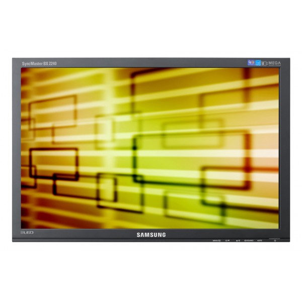SAMSUNG used Οθόνη BX2240W LCD, 21.5" Full HD, VGA/DVI-D, χωρίς βάση, GB - Used Οθόνες PC