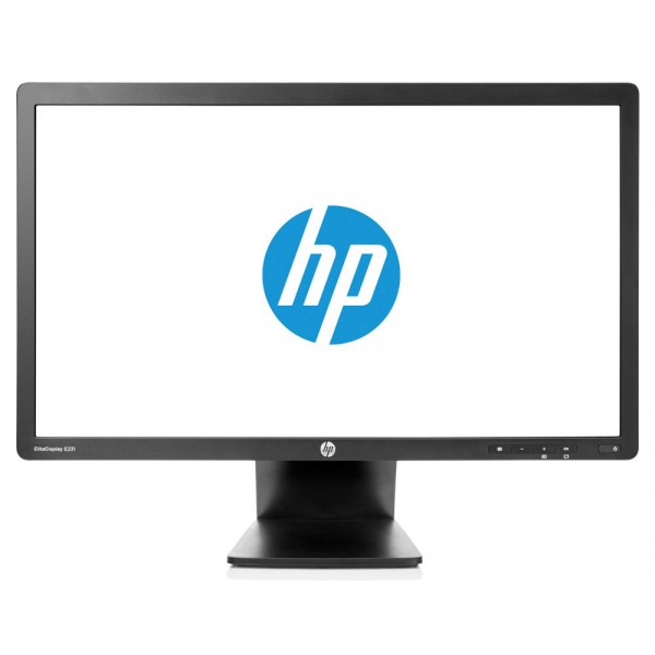 HP used Οθόνη E231 LCD, 23" Full HD, Display Port/VGA/DVI-D/USB, GB - Used Οθόνες PC
