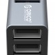 ORICO mini USB hub MINI-U32L, 3x USB ports, γκρι