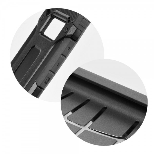 POWERTECH θήκη Hybrid Protect MOB-1322 για Samsung Galaxy M30, μαύρη