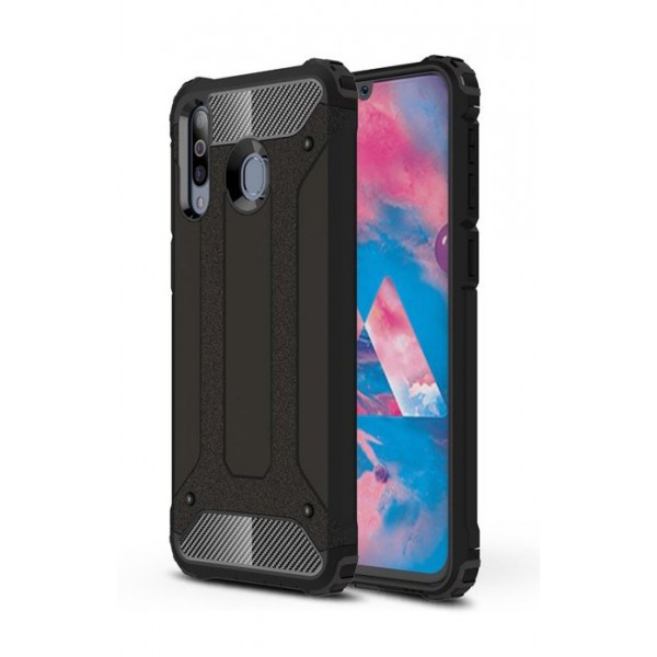 POWERTECH θήκη Hybrid Protect MOB-1322 για Samsung Galaxy M30, μαύρη