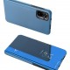 POWERTECH θήκη Clear view MOB-1606, Xiaomi Redmi Note 10/10S, μπλε