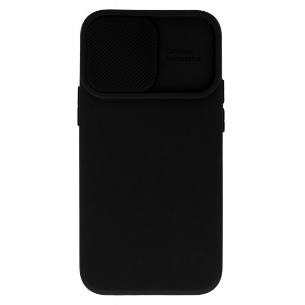 POWERTECH Θήκη Camshield Soft MOB-1881 για iPhone 15 Plus, μαύρη - Mobile