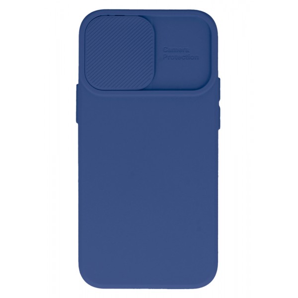 POWERTECH Θήκη Camshield Soft MOB-1882 για iPhone 15 Plus, μπλε - Mobile
