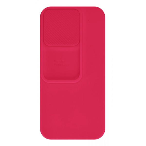 POWERTECH Θήκη Camshield Soft MOB-1887 για iPhone 15 Pro, ροζ - Mobile