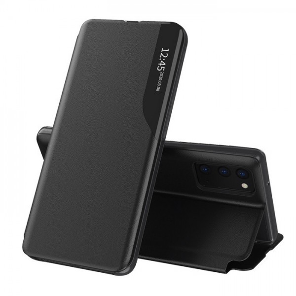 POWERTECH θήκη Smart view MOB-1918 για Xiaomi Note 12 5G/Poco X5, μαύρη - Mobile
