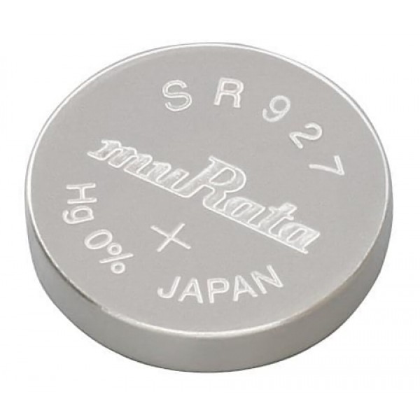 MURATA μπαταρία Silver Oxide για ρολόγια SR927, 1.55V, No395/399, 10τμχ - MURATA