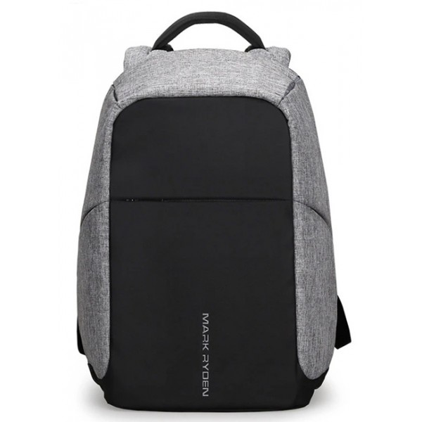 MARK RYDEN τσάντα πλάτης MR5815, με θήκη laptop 15.6", 15L, γκρι - MARK RYDEN