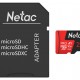 NETAC κάρτα μνήμης MicroSDXC P500 Extreme Pro, 256GB, 100MB/s, Class 10