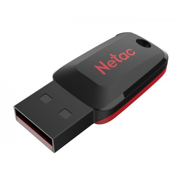 NETAC USB Flash Drive U197, 64GB, USB 2.0, μαύρο - NETAC