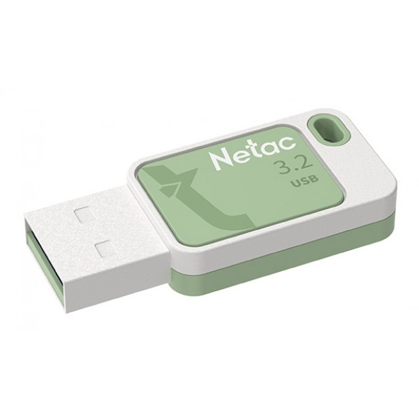 NETAC USB Flash Drive UA31, 128GB, USB 3.2, πράσινο - USB Flash Drives
