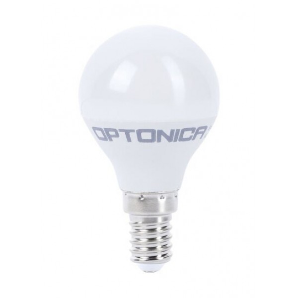 OPTONICA LED λάμπα G45 1401, 5.5W, 6000K, E14, 450lm - OPTONICA