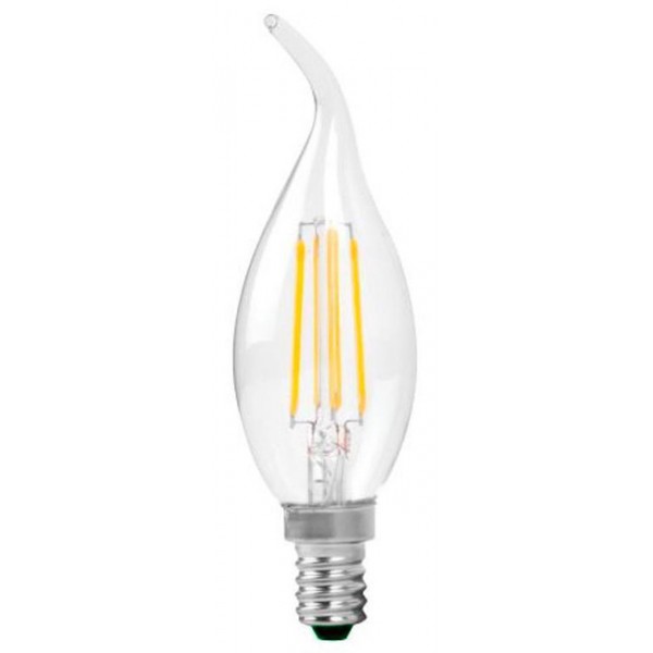 OPTONICA LED λάμπα Candle C35T Filament 1481, 4W, 4500K, E14, 400lm - OPTONICA