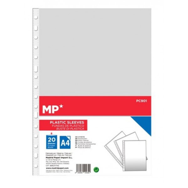 MP διαφάνειες PC901, A4 21x29.7cm, 20τμχ - Γραφική Ύλη
