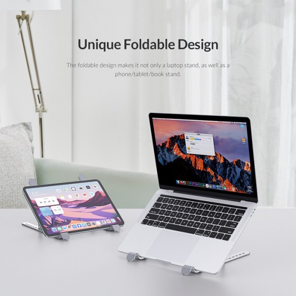 ORICO βάση για laptop & tablet PFB-A2, 11-17", μεταλλική, ασημί - Σύγκριση Προϊόντων