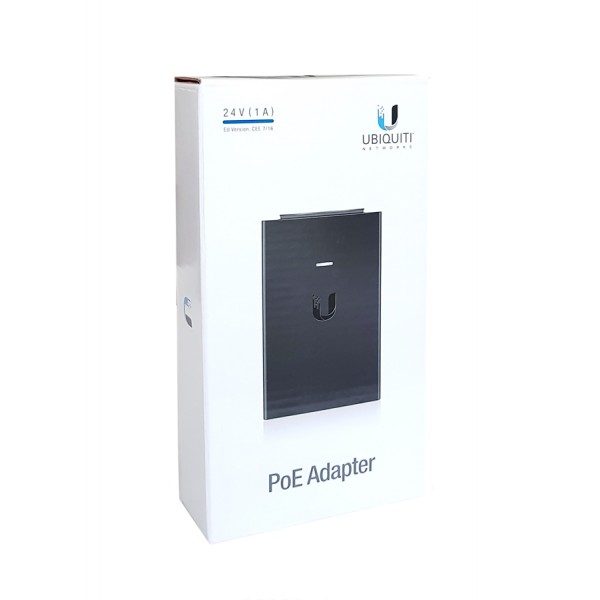 UBIQUITI PoE Adapter POE-24-24W, 24V, 1A, 24W, με power cable - UBIQUITI