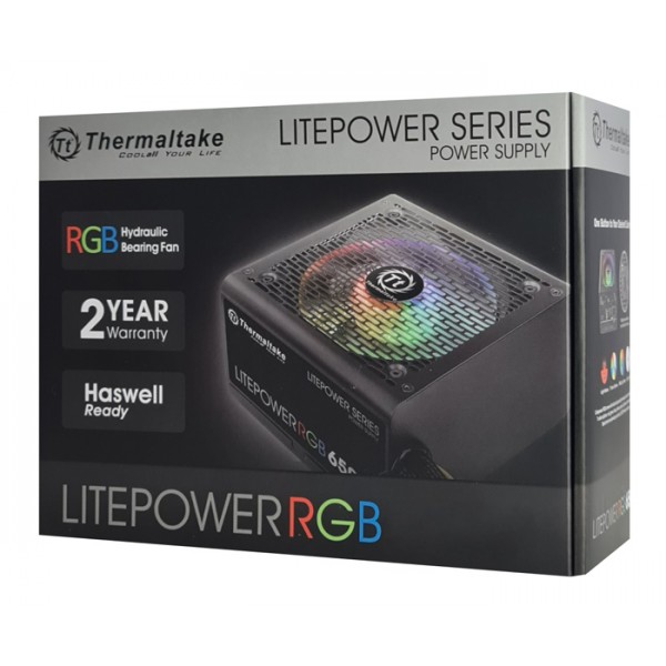 Thermaltake Pc Litepower Rgb W Non Modular Active Pfc