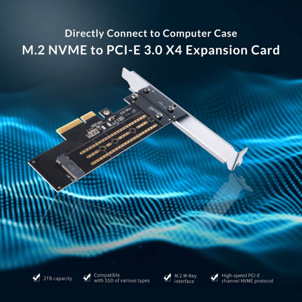 ORICO κάρτα επέκτασης PCI-e x4 σε NVMe M.2 M-key PSM2 - ORICO