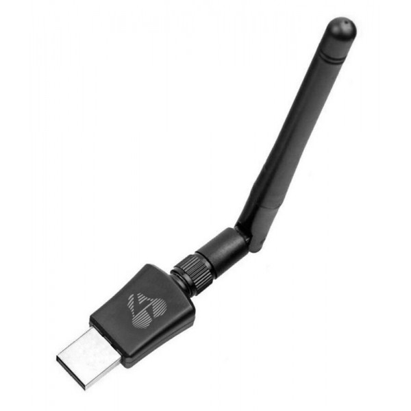 POWERTECH ασύρματος USB αντάπτορας PT-1042, 600Mbps, 2.4/5GHz - Δικτυακά