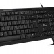 POWERTECH set ποντίκι & πληκτρολόγιο PT-1068, ενσύρματο, 1000dpi, μαύρο