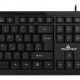 POWERTECH set ποντίκι & πληκτρολόγιο PT-1068, ενσύρματο, 1000dpi, μαύρο