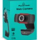 POWERTECH web camera PT-1078, 2.0MP Full HD, Plug & Play, 1.35m, μαύρη