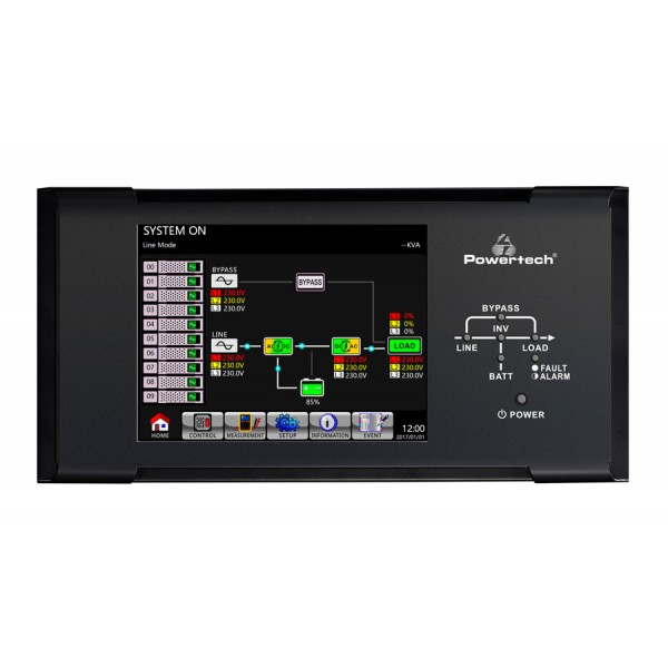POWERTECH LCD οθόνη αφής 10" PT-10LM, για συστήματα UPS - Σύγκριση Προϊόντων