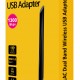 POWERTECH ασύρματος USB αντάπτορας PT-1132, 1300Mbps, 2.4/5GHz, 6dBi